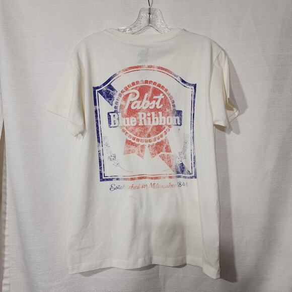 Pabst blue ribbon beer men's medium shirt - Picture 4 of 6